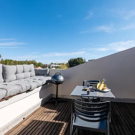 Dernier Etage Le Nid D'amour - Sejour Romantique, Mandara Beach, Juan-les-Pins